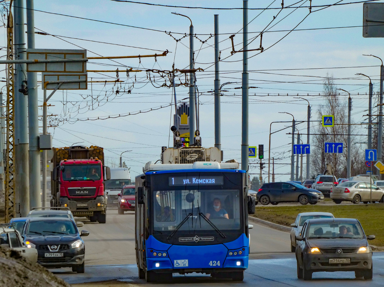 Петрозаводск, ВМЗ-5298.01 «Авангард» № 424