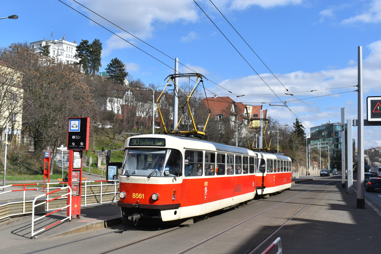 Прага, Tatra T3R.P № 8561