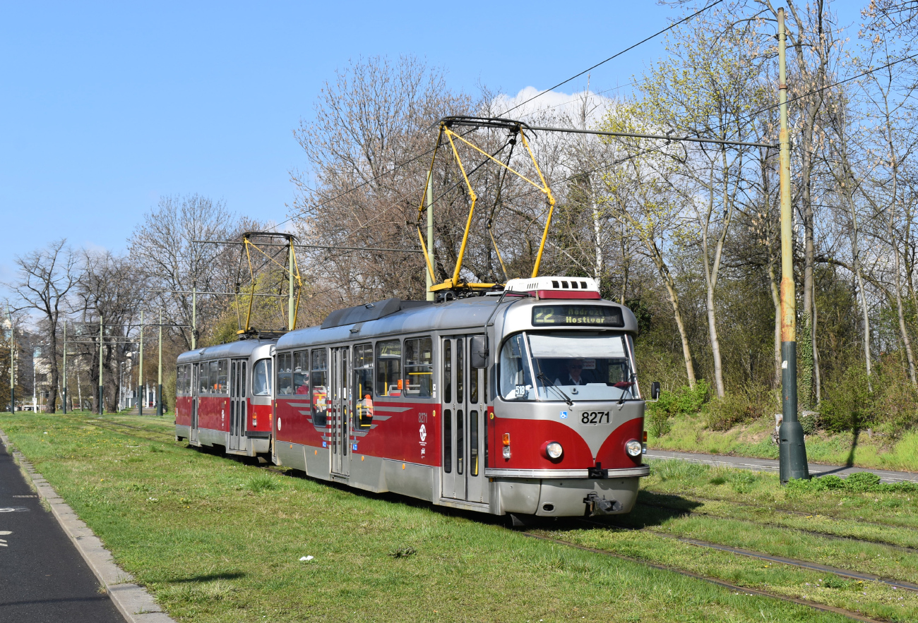 Прага, Tatra T3R.PLF № 8271
