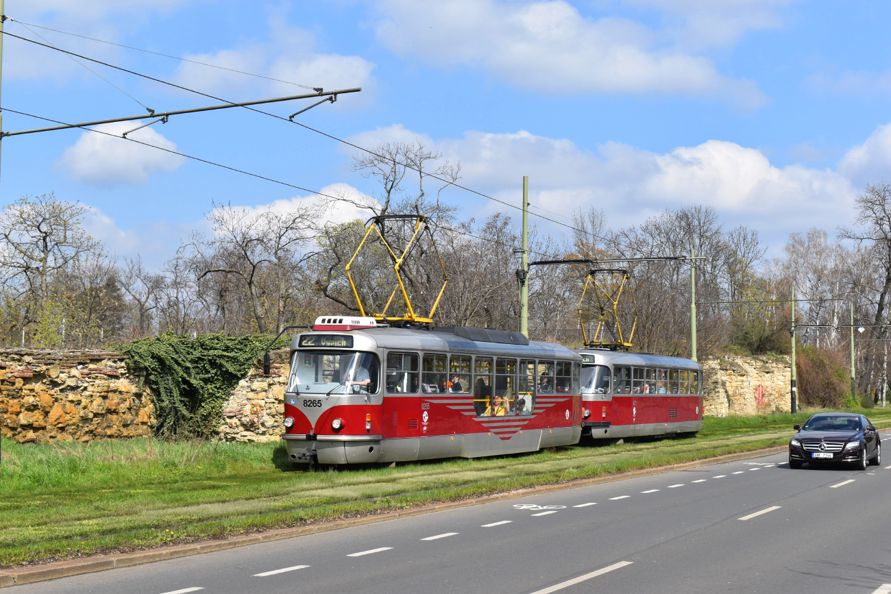 Прага, Tatra T3R.PLF № 8265