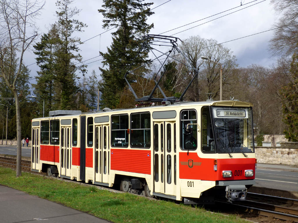 Потсдам, Tatra KT4D № 001