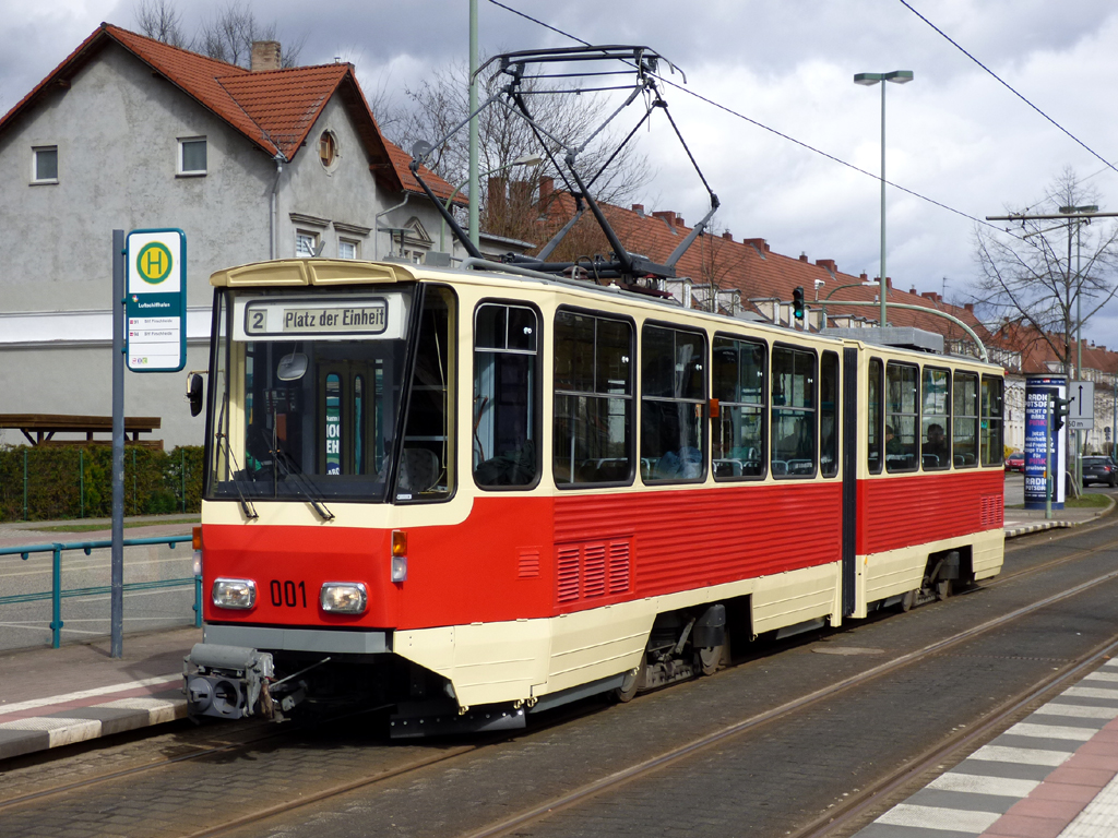 Потсдам, Tatra KT4D № 001