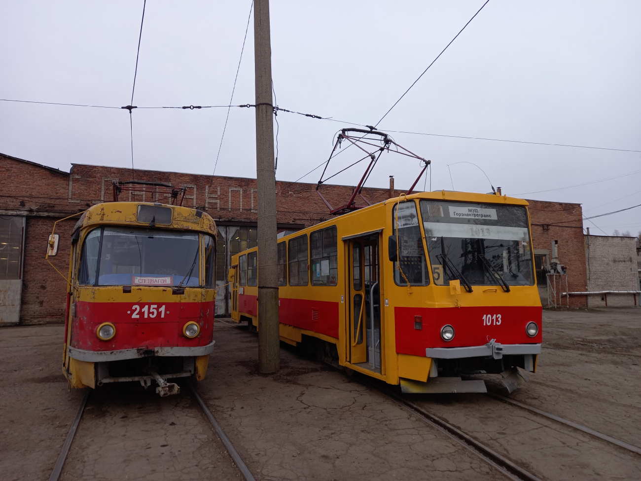Barnaul, Tatra T3SU (2-door) Nr. 2151