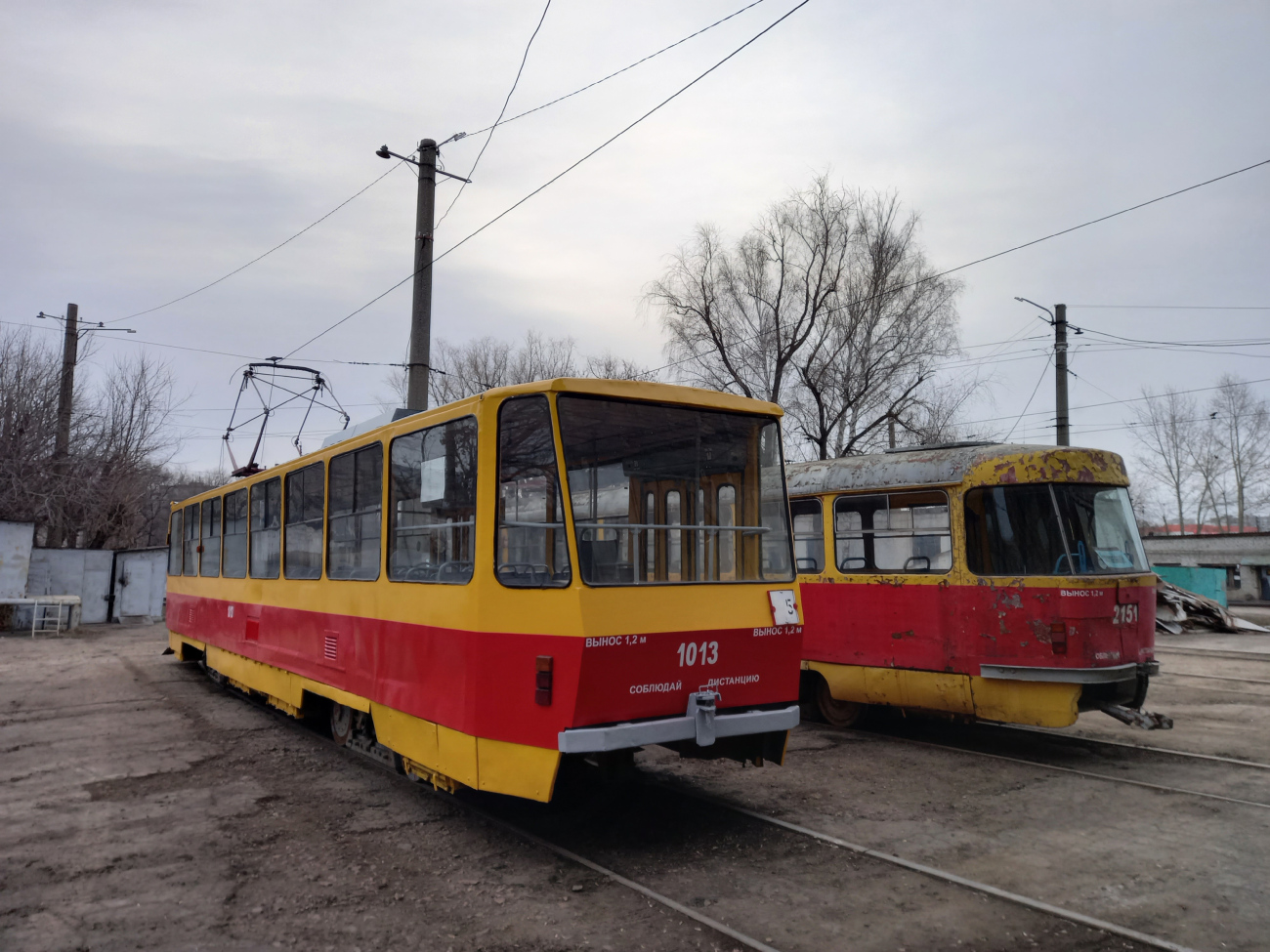 Барнаул, Tatra T6B5SU № 1013