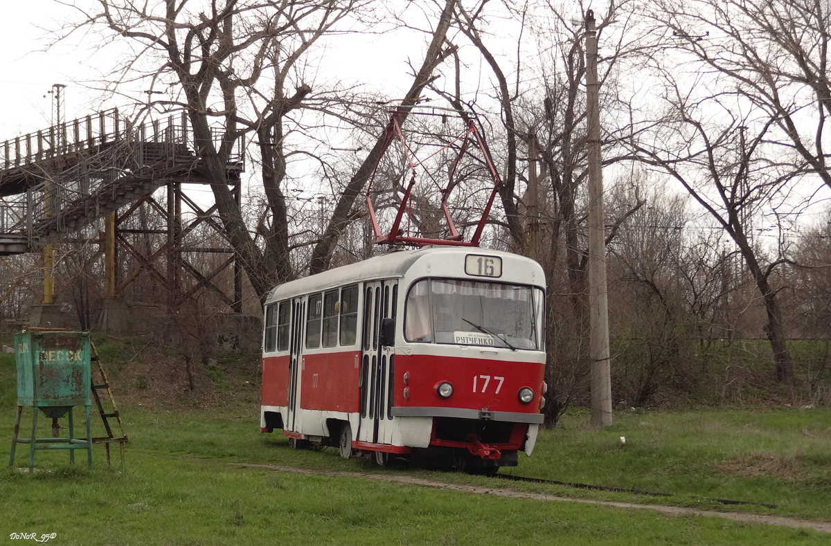 Донецк, Tatra T3SU № 177