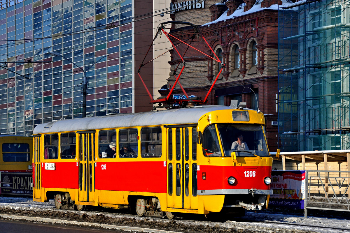 Barnaul, Tatra T3SU № 1208