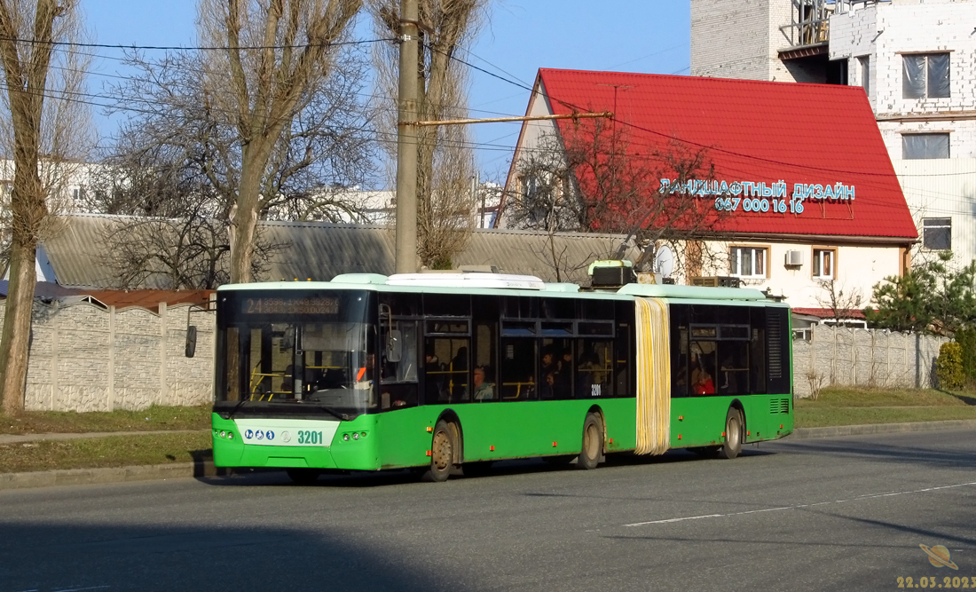 Харьков, ЛАЗ E301D1 № 3201