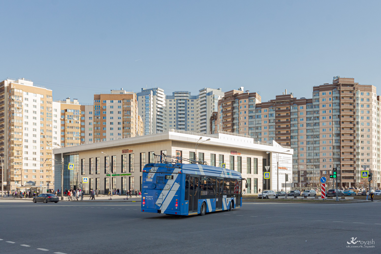 Санкт-Петербург, Тролза-5265.08 «Мегаполис» № 6058