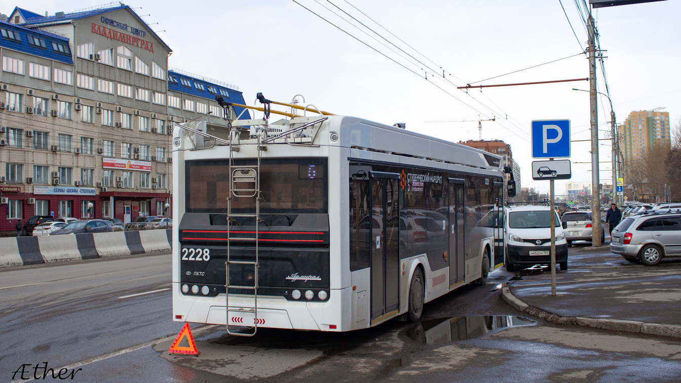 Красноярск, ПКТС-6281.01 «Адмирал» № 2228; Красноярск — ДТП и происшествия