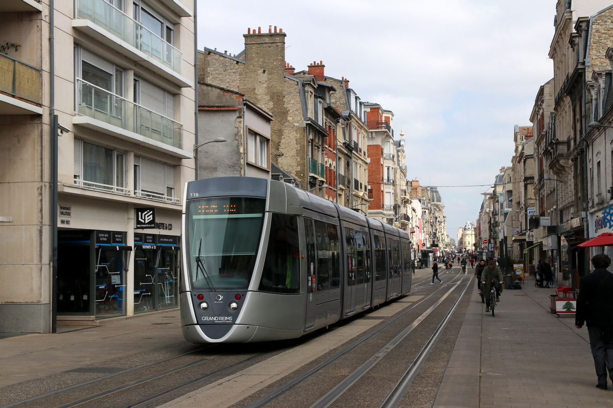 Реймс, Alstom Citadis 302 № 118