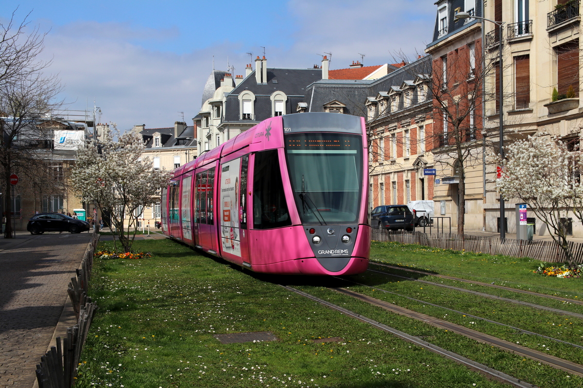 Реймс, Alstom Citadis 302 № 101