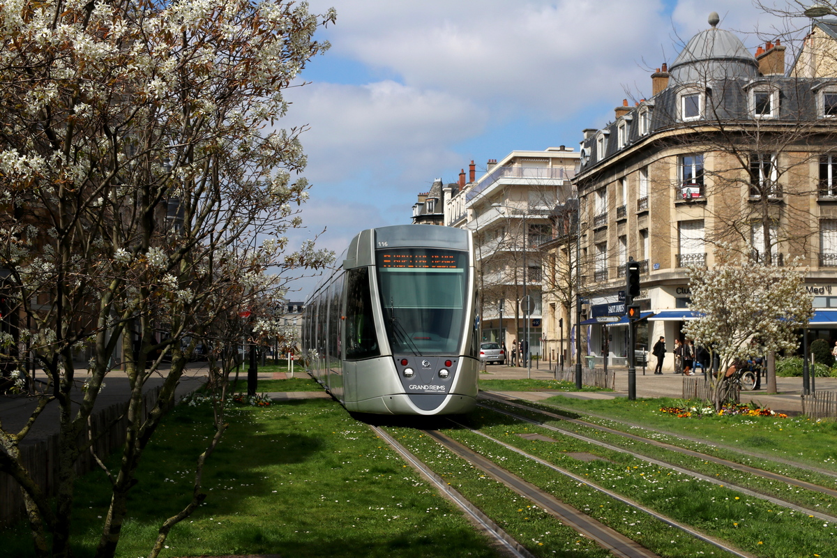 Реймс, Alstom Citadis 302 № 116