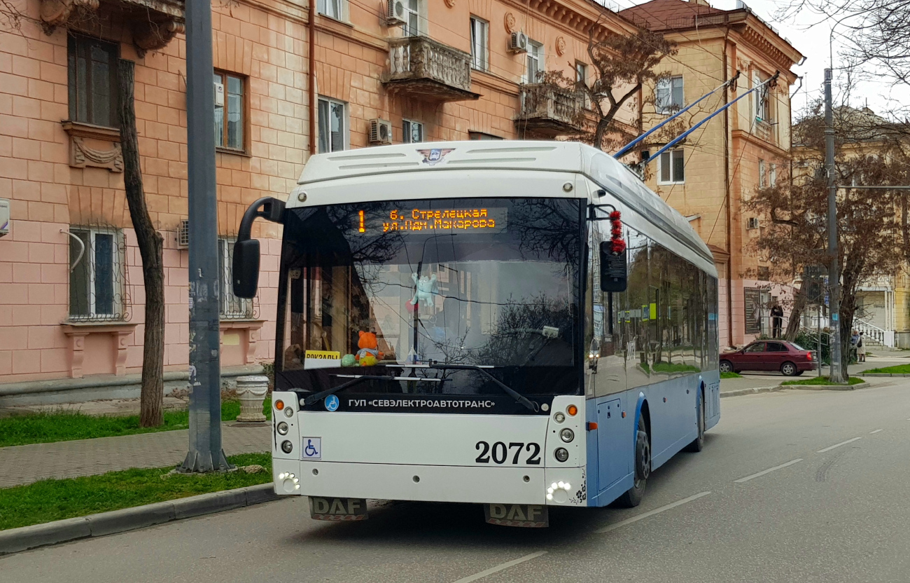 Севастопол, Тролза-5265.03 «Мегаполис» № 2072 Севастопол, Тролза-5265.03 «Мегаполис» № 2072