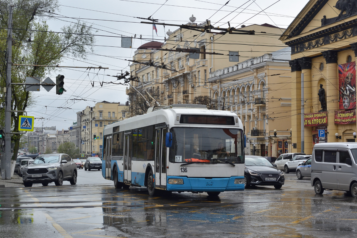Ростов-на-Дону, СВАРЗ-6235.01 (БКМ 32100М) № 136