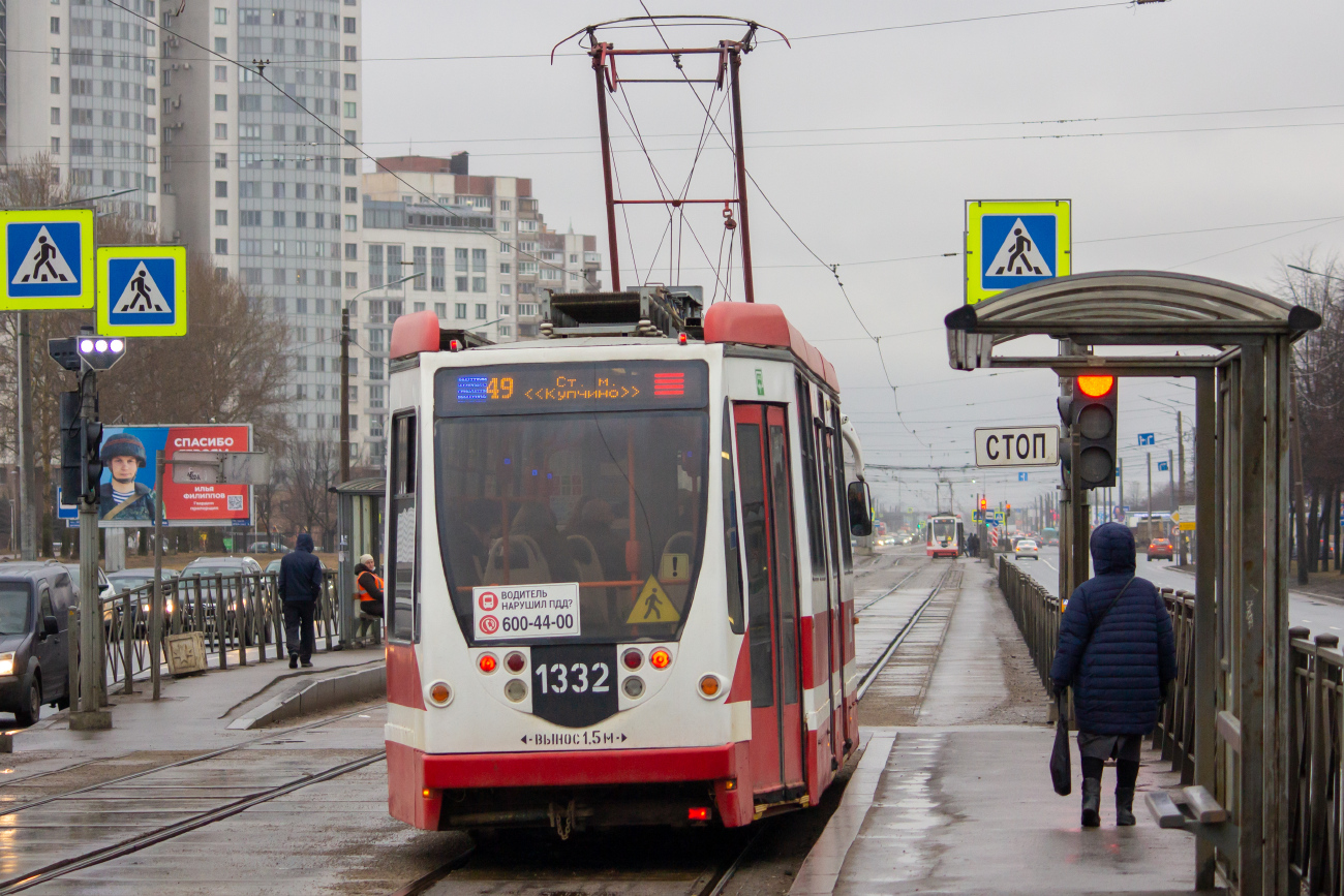 Санкт-Петербург, 71-134А (ЛМ-99АВН) № 1332