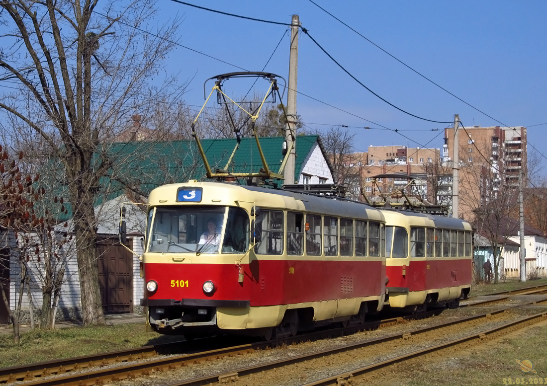 哈爾科夫, Tatra T3A # 5101