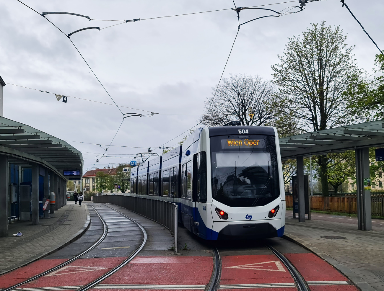 Vienna, Alstom 500 # 504 Vienna, Alstom 500 # 504