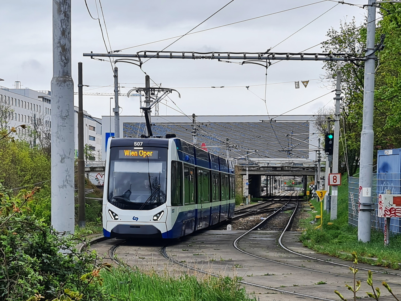Wien, Alstom 500 # 507 Wien, Alstom 500 # 507