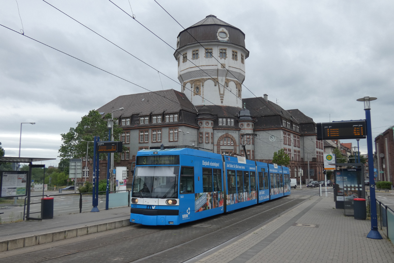 Rhein-Neckar, Duewag 6MGT Nr 5623