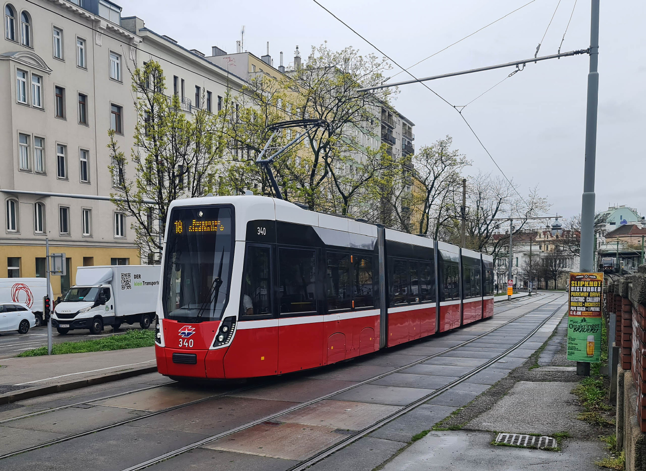 Viin, Bombardier Flexity Wien (Type D) № 340 Viin, Bombardier Flexity Wien (Type D) № 340