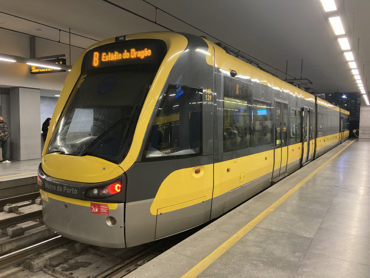 Порту, Bombardier Flexity Swift № MP129