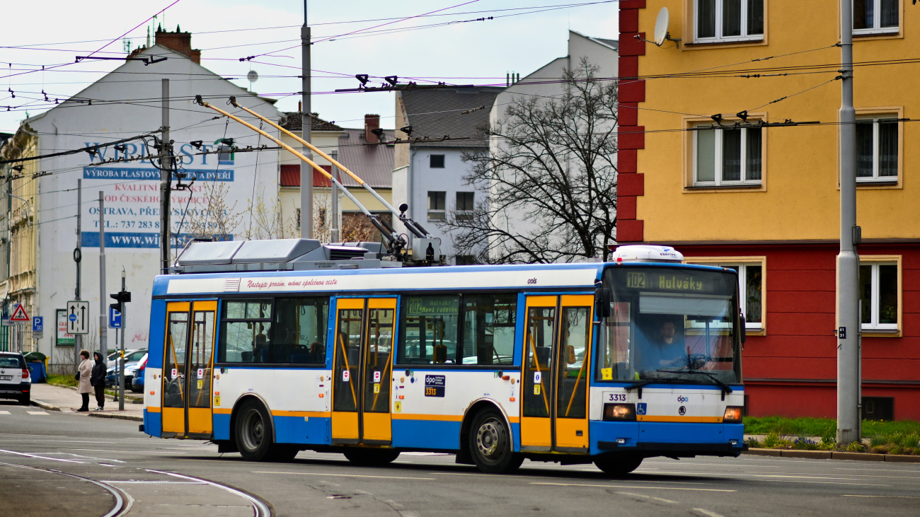 Острава, Škoda 21Tr № 3313