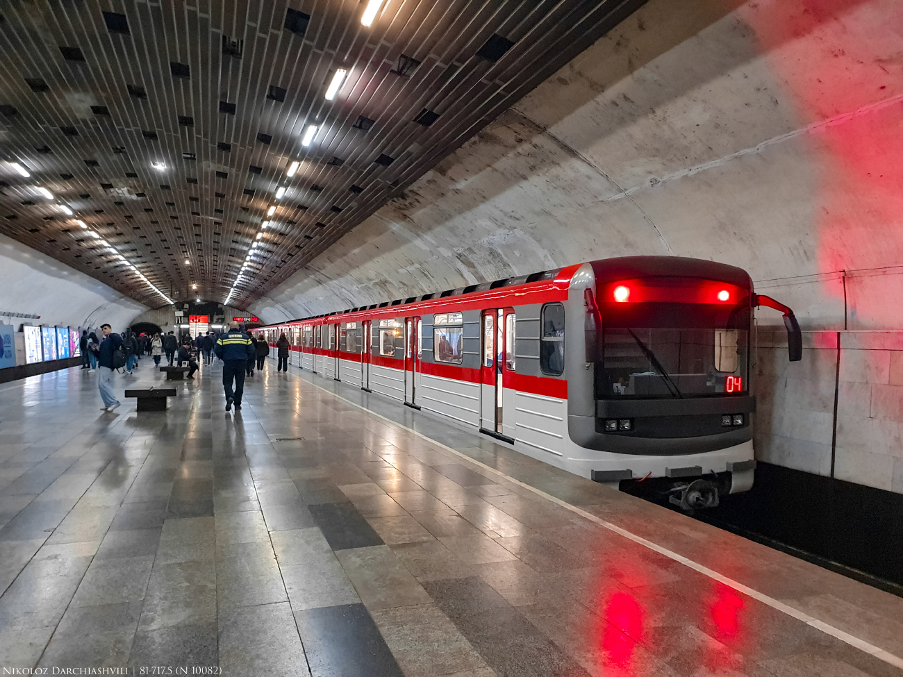 Тбилиси, 81-717M № 10082