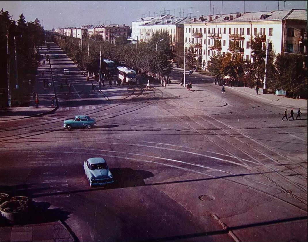 Angarsk — Old Photos; Angarsk — Tram lines and loops