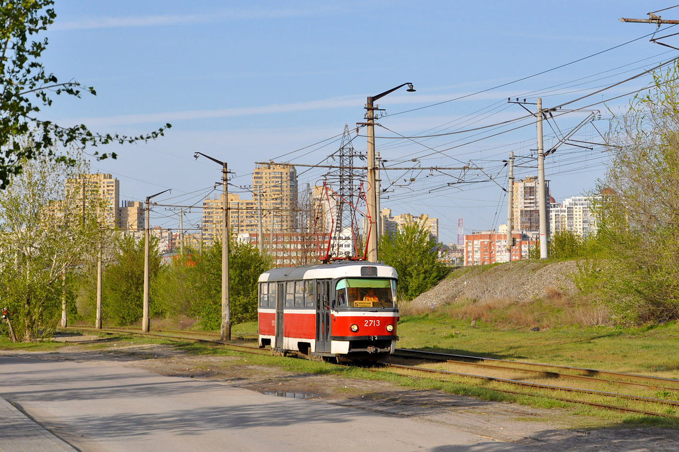Volgograd, Tatra T3SU № 2713