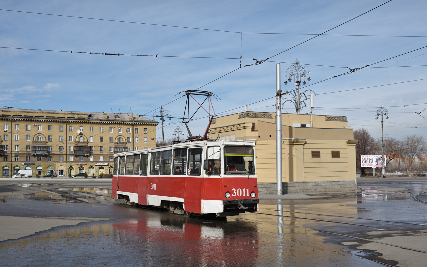 Магнитогорск, 71-605 (КТМ-5М3) № 3011 Магнитогорск, 71-605 (КТМ-5М3) № 3011