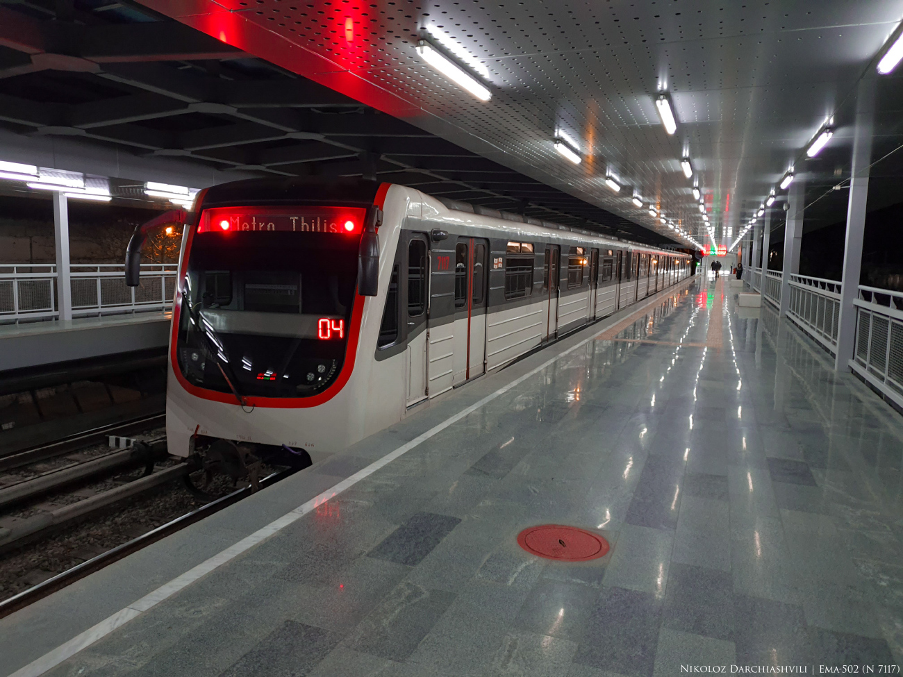 Тбилиси, Ема-502М (ЗРЭПС) № 7117