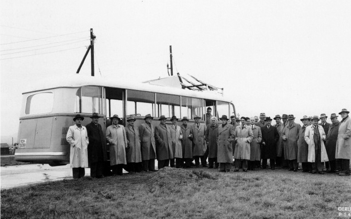 Цюрих, MFO/FBW Gyrobus № ZH 50368; Цюрих — Gyrobus prototpe in Seebach