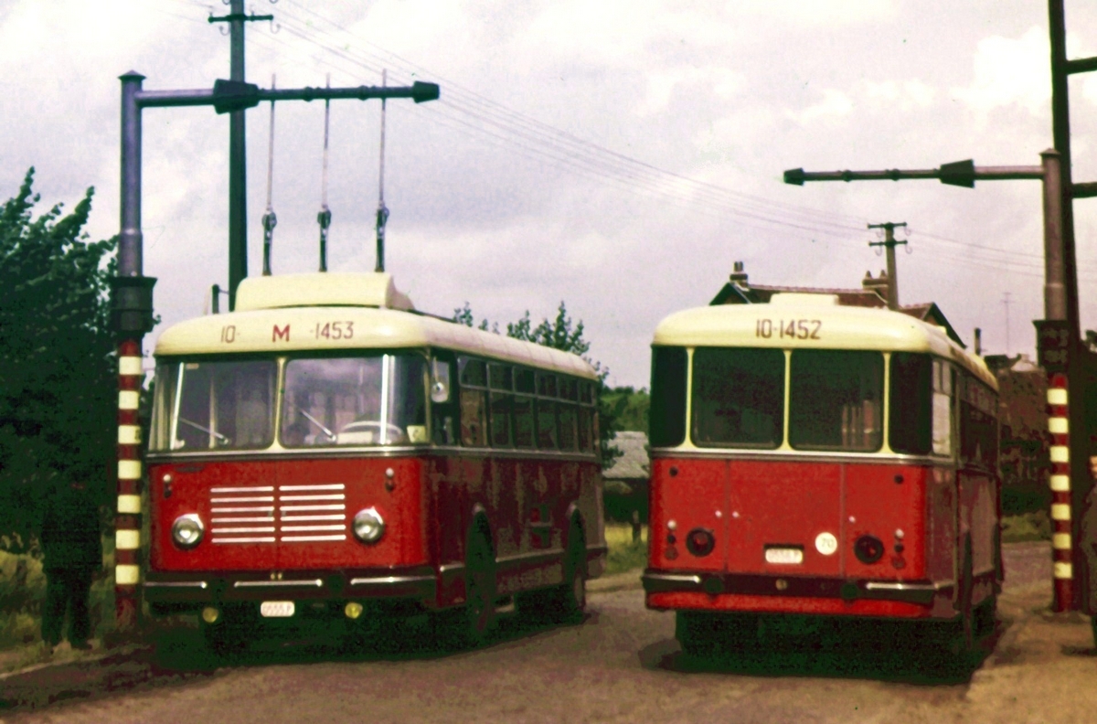 Гент, MFO/FBW Gyrobus № G.2 (10-1453); Гент, MFO/FBW Gyrobus № G.1 (10-1452); Гент — Старые фотографии (NMVB)