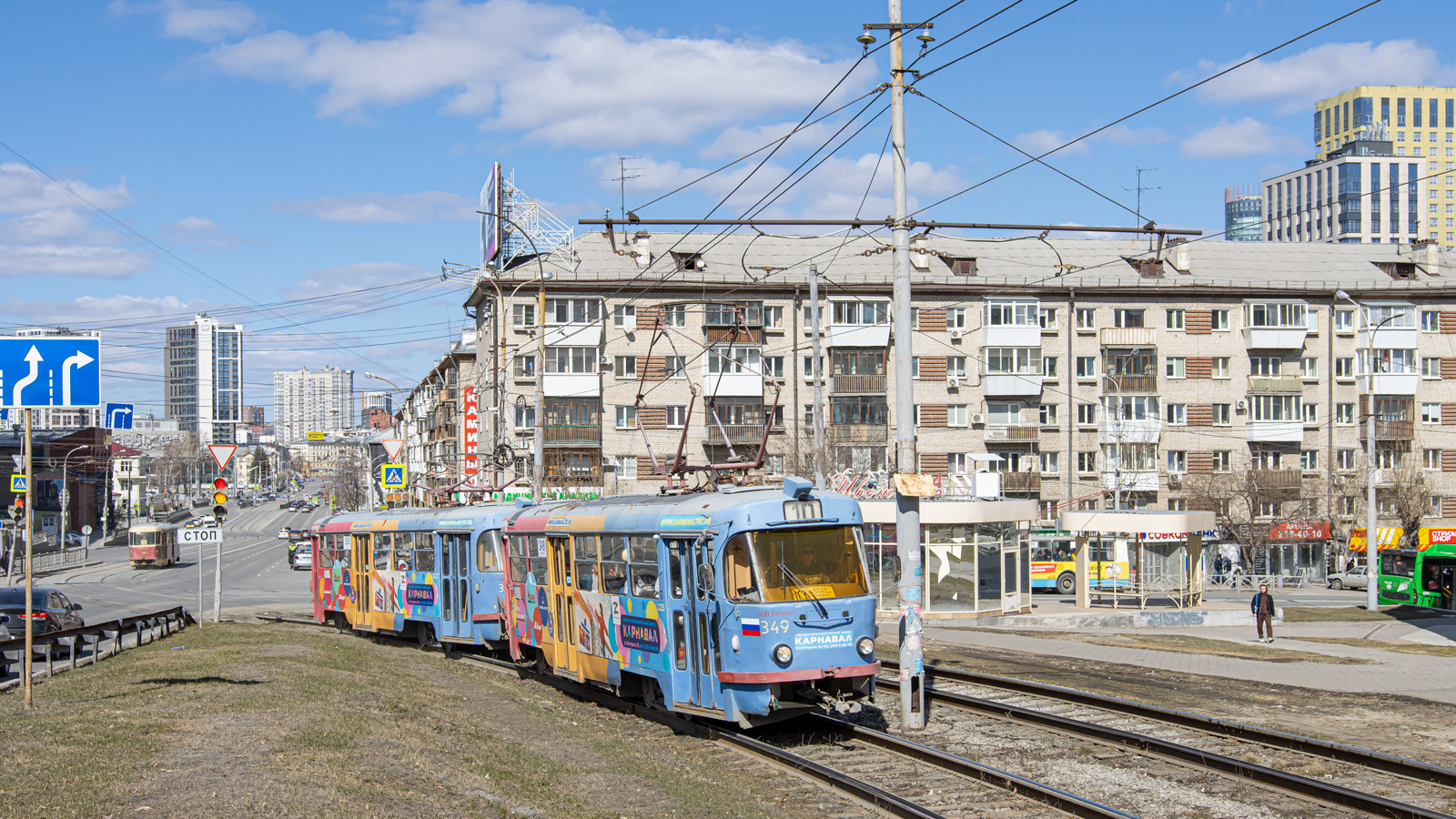 Екатеринбург, Tatra T3SU № 349