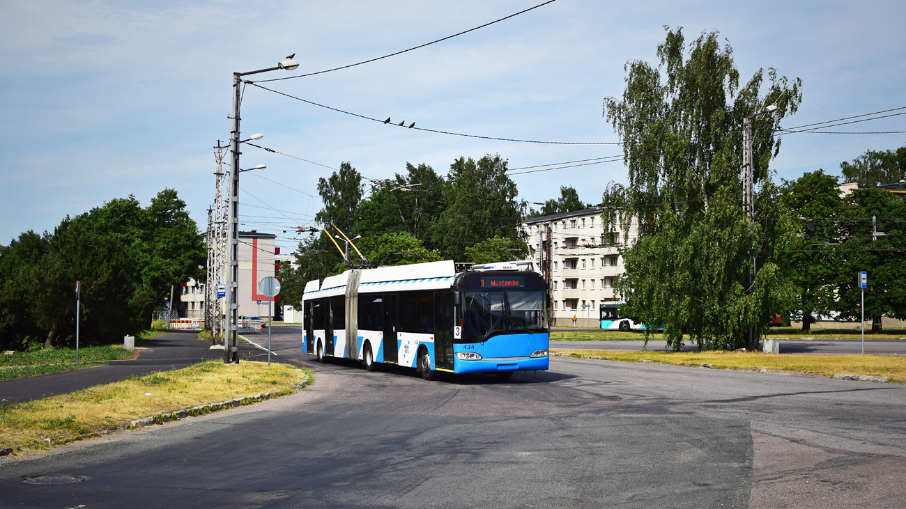 Tallinn, Solaris Trollino II 18 Ganz č. 434