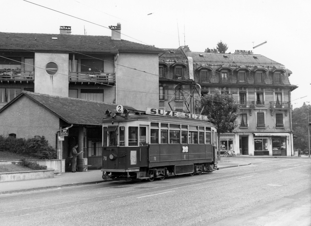 Женева, Herbrand/CGTE/SAAS Ce 4/4 № 70; Женева — Старые фотографии
