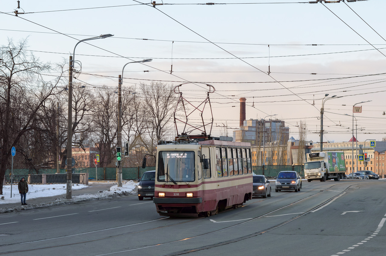 Санкт-Петербург, 71-134К (ЛМ-99К) № 3318