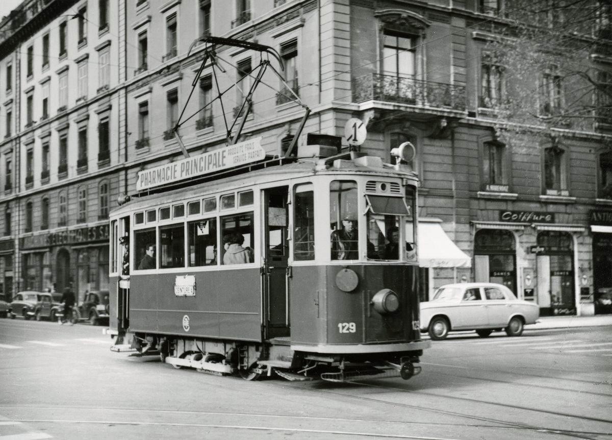 Женева, SIG/SAAS Ce 2/2 № 129; Женева — Старые фотографии