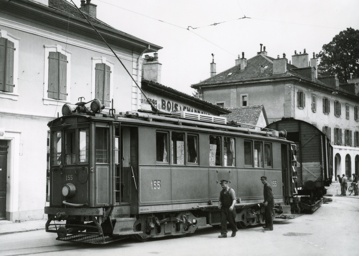 Geneva, SIG/S&H Fe 4/4 № 155; Geneva — Old photos