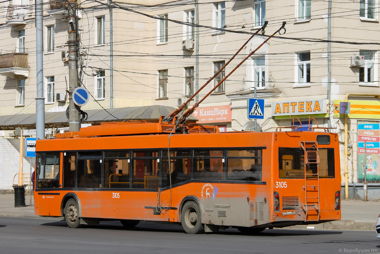 Нижний Новгород, СВАРЗ-МАЗ-6235.00 № 3105 Нижний Новгород, СВАРЗ-МАЗ-6235.00 № 3105