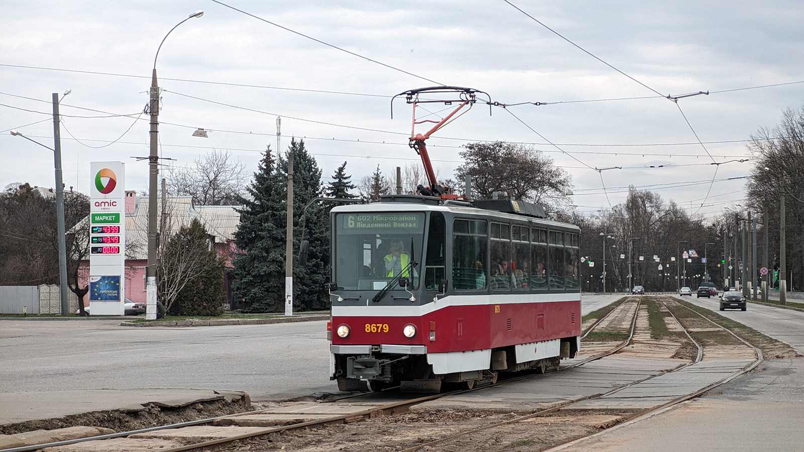 Харьков, Tatra T6A5 № 8679