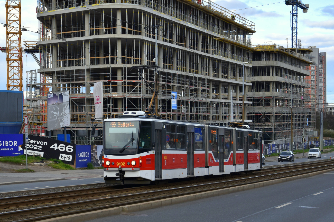 Прага, Tatra KT8D5R.N2P № 9102