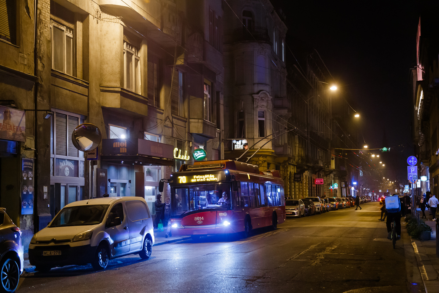 Будапешт, Solaris Trollino III 12 Škoda № 8014