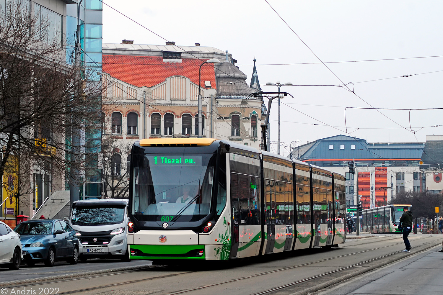 Мишкольц, Škoda 26T ForCity Classic № 607
