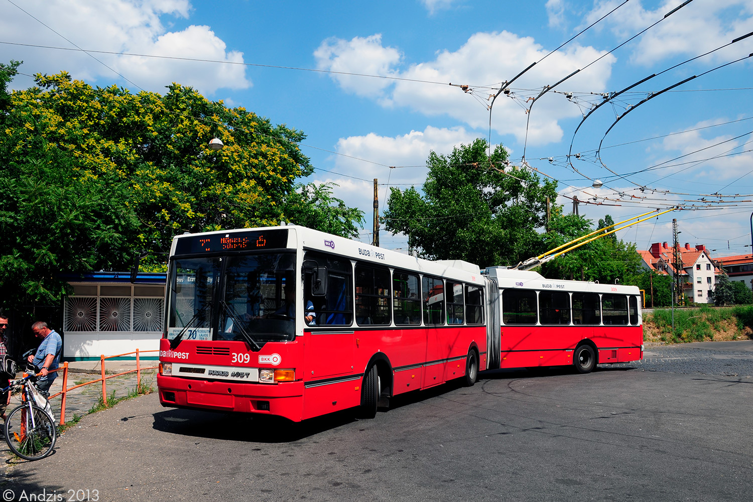 Будапешт, Ikarus 435.81F № 309