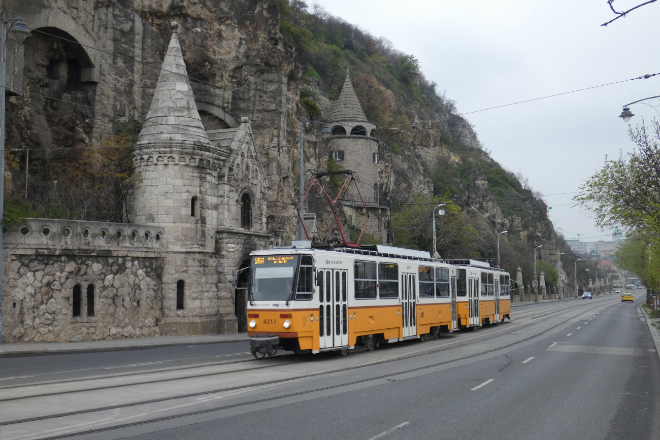 Будапешт, Tatra T5C5K2 № 4317