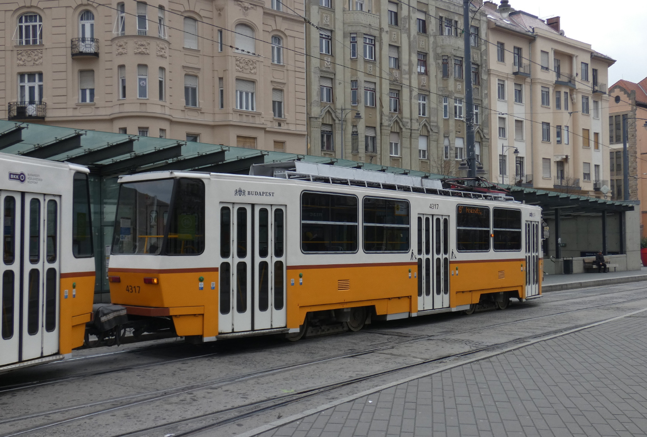 Будапешт, Tatra T5C5K2 № 4317