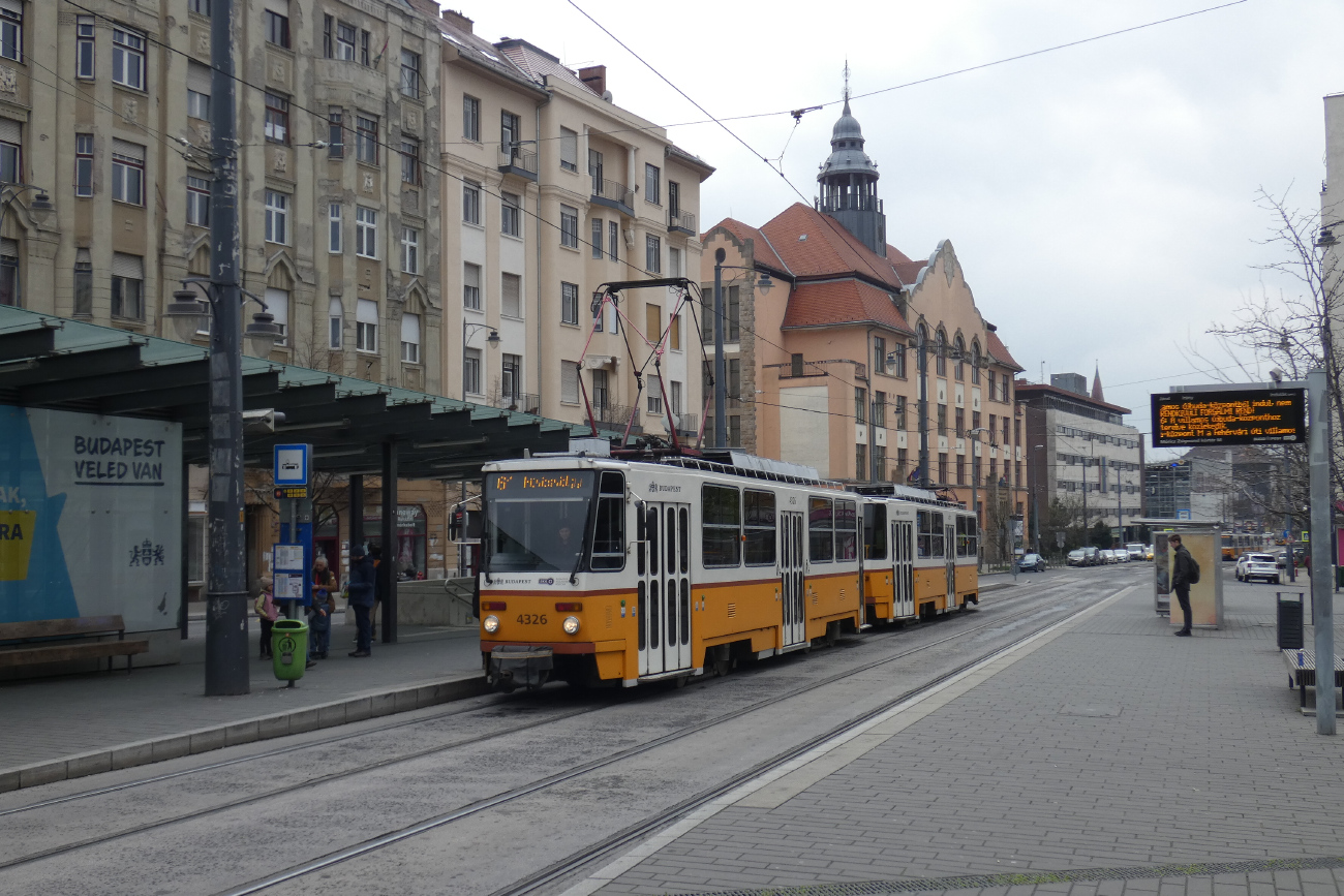 Будапешт, Tatra T5C5K2 № 4326