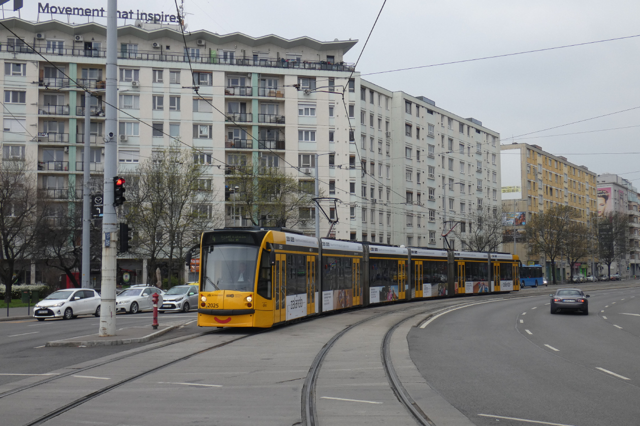 Budapesta, Siemens Combino Supra NF12B Nr. 2025