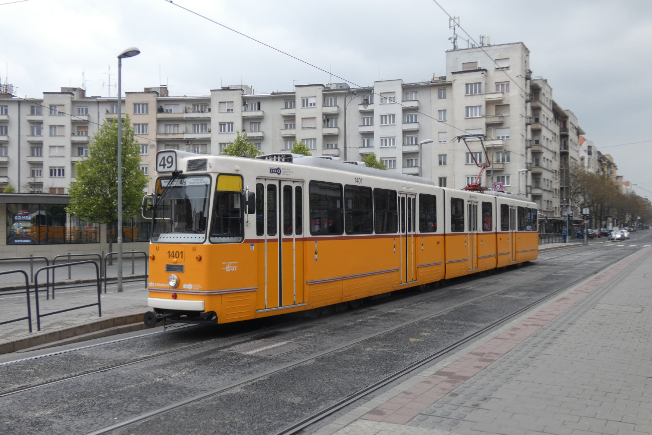 Будапешт, Ganz CSMG2 № 1401